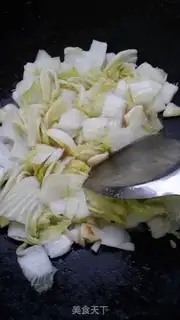 Make Garlic and cabbage step 5