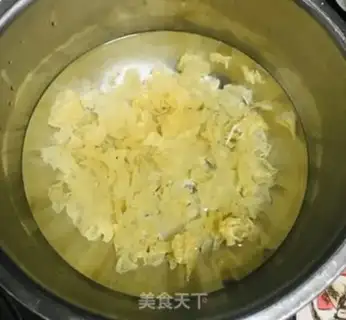 Make Silver ear papaya sugar step 1