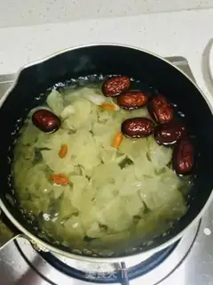 Make Silver ear papaya sugar step 4