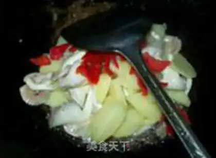 Make Soo-jeong-goo fried potatoes step 6