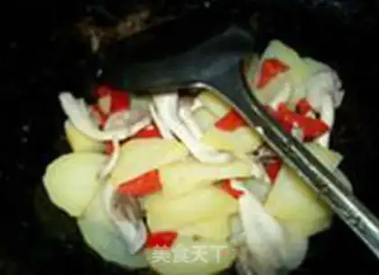 Make Soo-jeong-goo fried potatoes step 7