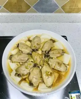 Make Chicken wings and tofu step 5