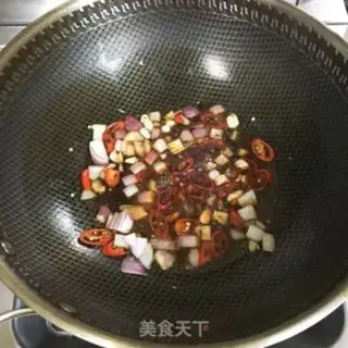 Make Bean-skind golden needle mushrooms step 4
