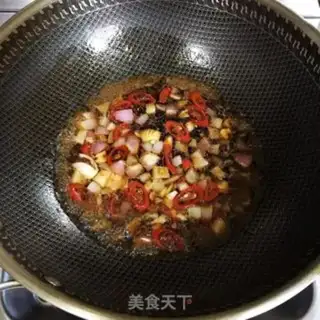 Make Bean-skind golden needle mushrooms step 5