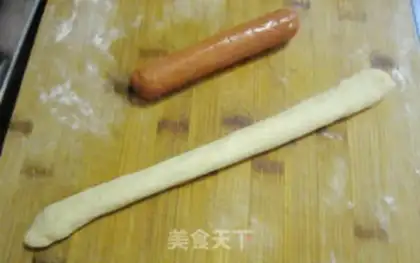Make Hot dog rolls step 7
