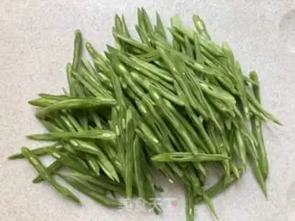 Make Sword bean fried meat step 3