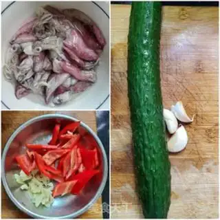 Make The cucumbers are fired step 0