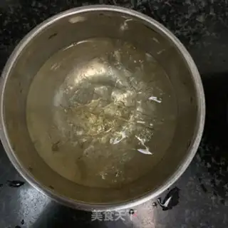 Make A peach mousse cake step 1