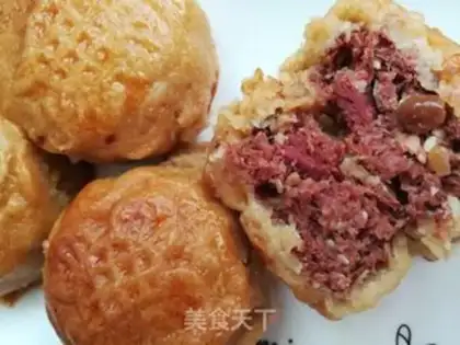 Make Beef mooncake step 9
