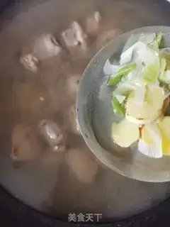 Make Pomoccal mushroom soup step 4