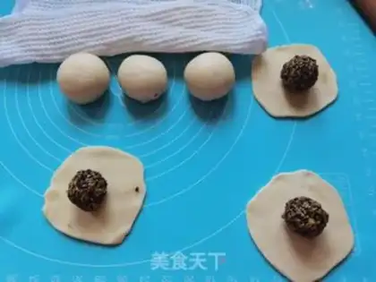 Make A white snack step 9