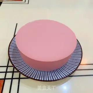Make A peach mousse cake step 10