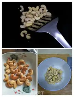 Make Cashew shrimp fried celery step 3