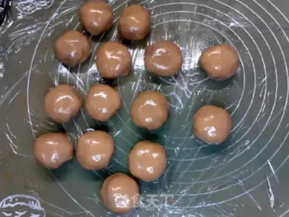 Make Soy sauce, moon cake step 14
