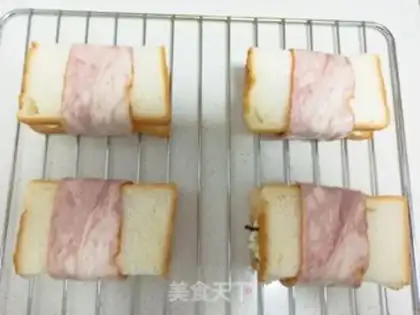 Make Bacon toast step 6
