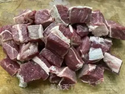 Make Potato beef step 1
