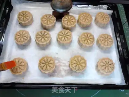 Make Soy sauce, moon cake step 20