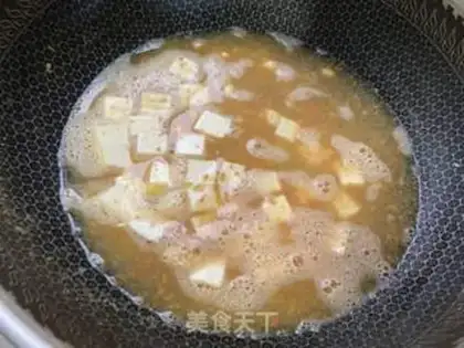 Make Golden shrimp tofu step 3