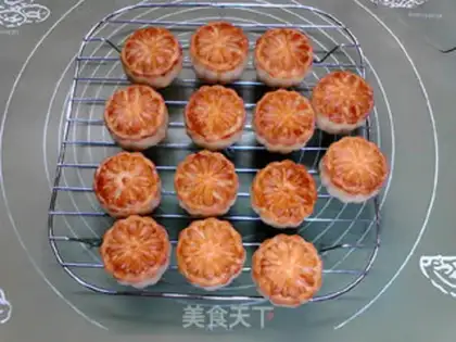 Make Soy sauce, moon cake step 21