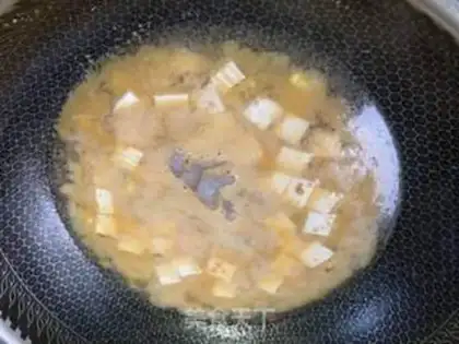 Make Golden shrimp tofu step 5