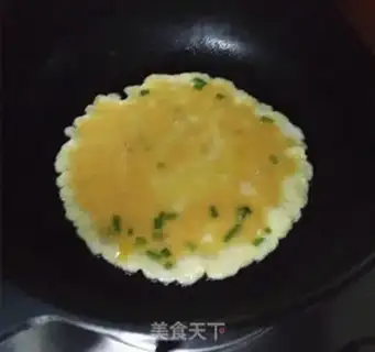 Make Scrambled eggs with red ace step 6