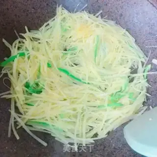 Make Clear the potatoes step 5