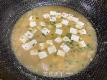Make Golden shrimp tofu step 6