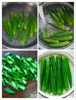 Make Sweet peppers with garlic step 1