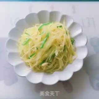 Make Clear the potatoes step 6