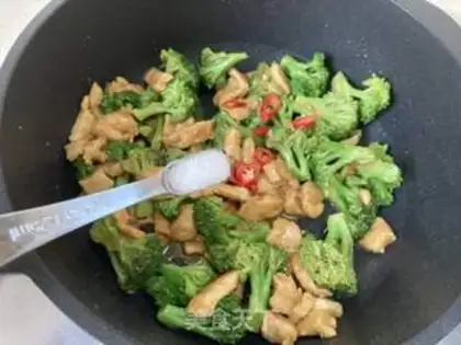 Make Chicken and broccoli step 11