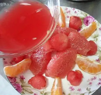 Make Honey watermelon juice step 4