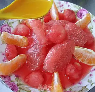 Make Honey watermelon juice step 5