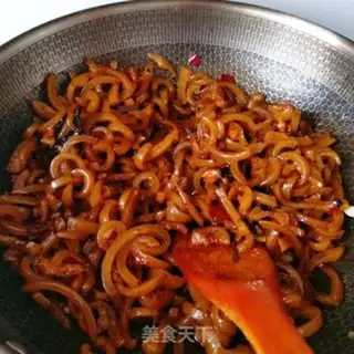 Make Sour spicy noodles step 11