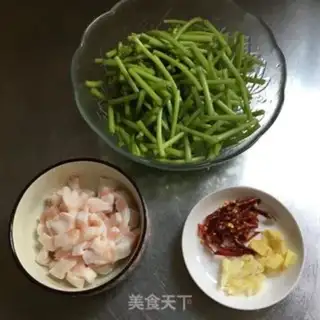 Make Red potato pole fried meat step 0