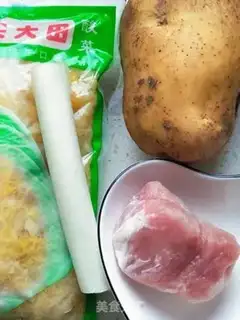 Make Sour potatoes step 0