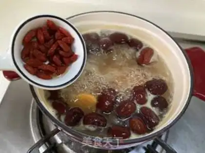 Make The sweet potato silver-eared palm step 8