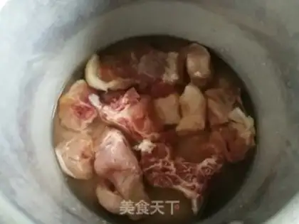 Make Pumpkin potato steak step 1