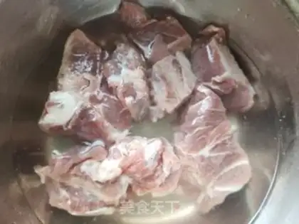 Make Corn steak soup step 0