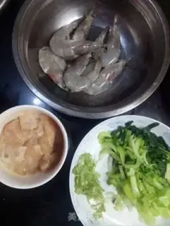 Make Shrimp porridge step 3
