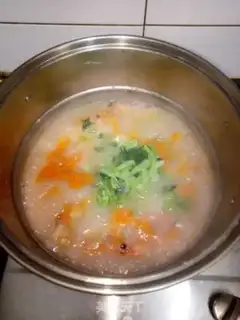 Make Shrimp porridge step 7