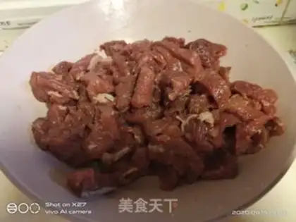 Make Pepper beef step 0