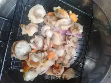 Make Fried scallops step 2