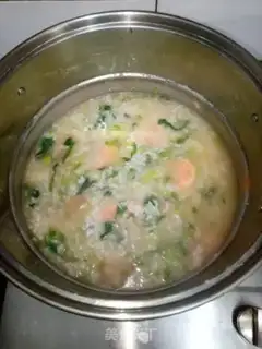 Make Shrimp porridge step 8