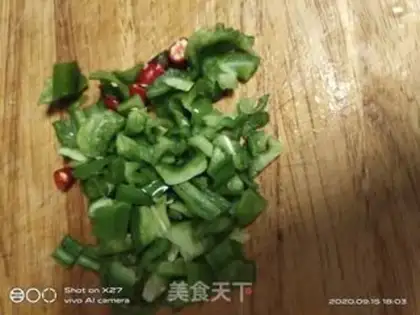Make Pepper beef step 1