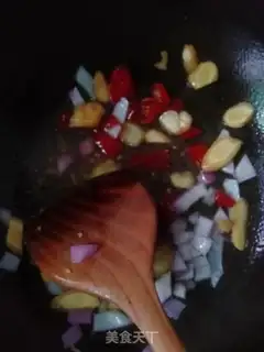 Make Fried scallops step 5