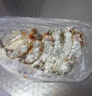 Make Blow up the shrimp step 2