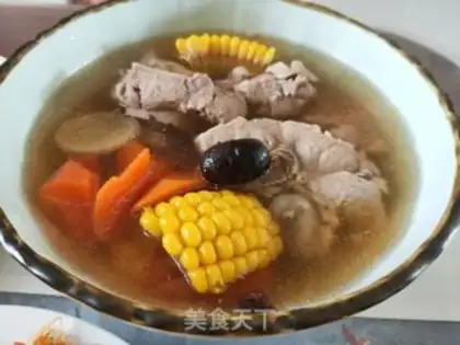 Make Corn steak soup step 12