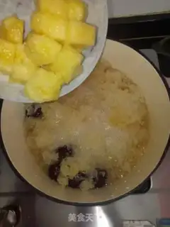 Make Pineapple silver spoon step 3