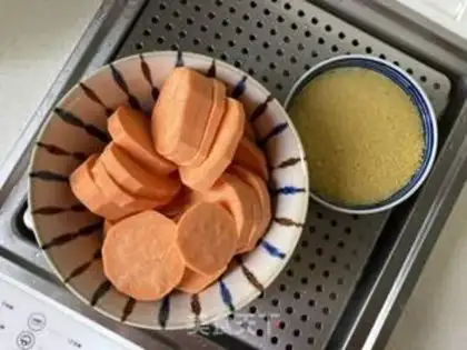 Make Little rice fries step 2