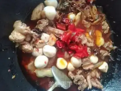 Make Chongqing taco chicken step 11